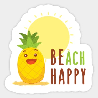 Be happy Sticker